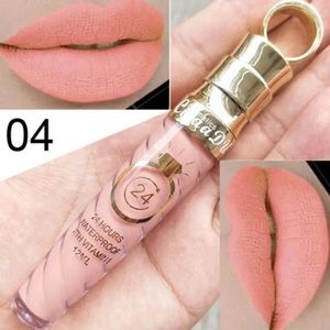 Make-up Matte Liquid Lipstick Long Lasting Waterproof Shimmer Lip Gloss Stick